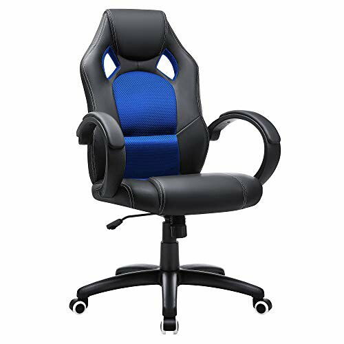 SONGMICS Pizarra de Oficina Azul