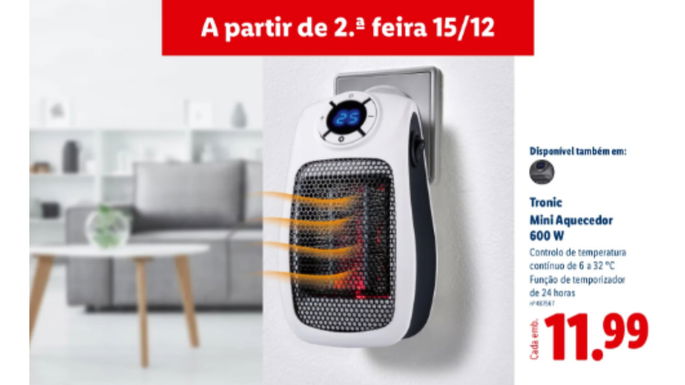 Minicalentador 600W