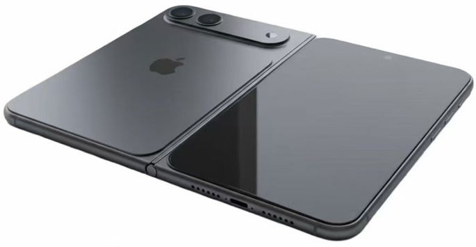 diseño de iphone plegable