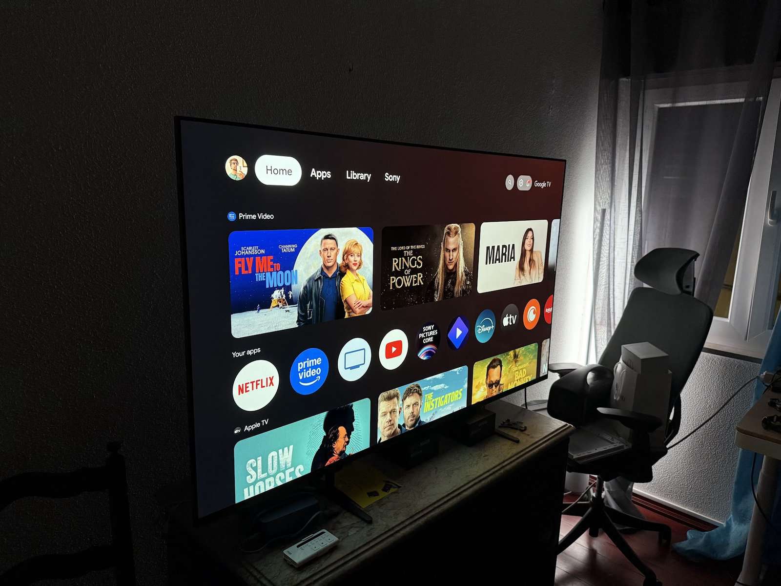 (análisis) sony bravia 8 tv: cine en casa... ¡con google!