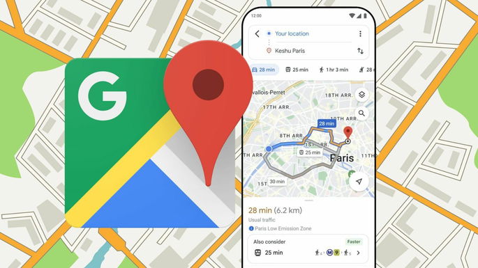 Aparcamiento de Google Maps para iOS