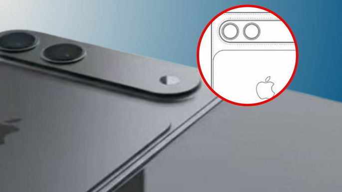 diseño de iphone plegable