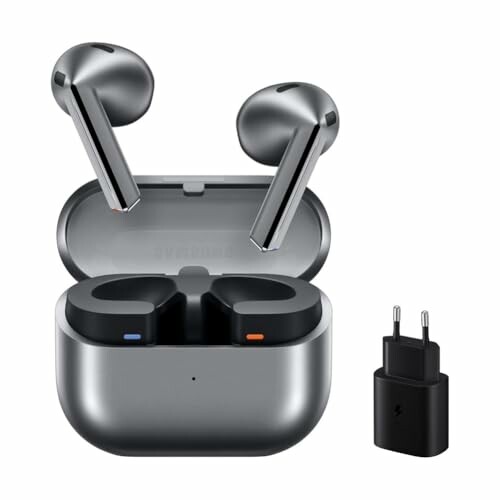 Cargador Samsung Galaxy Buds3: auriculares inalámbricos, cancelación de ruido, Bluetooth, audio 360