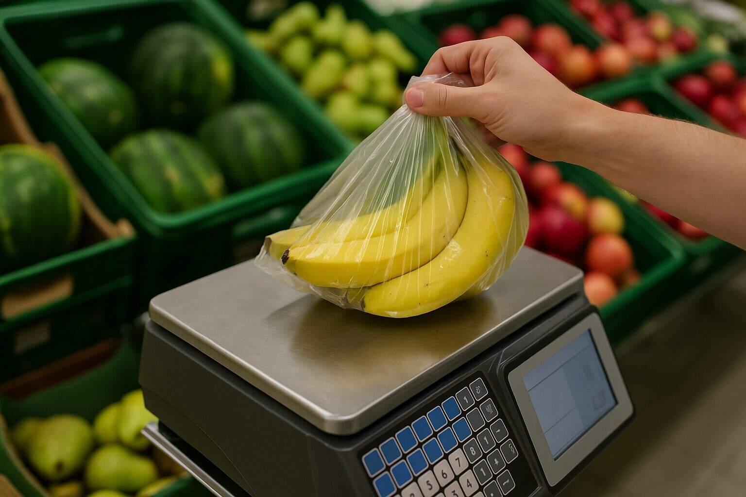 El error al pesar la fruta en el supermercado que te hace pagar más