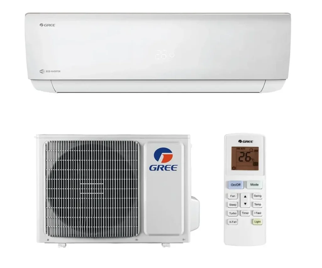 Aire acondicionado Gree Bora A4 Plata GWH12AABXB-K6DNA4A