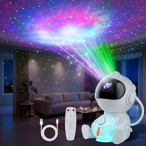 Proyector Astronauta Estrelas 26 Modos