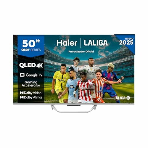 Televisor Haier QLED 4K UHD 50