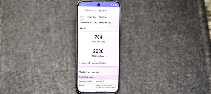 OPPO A6 Geekbenc