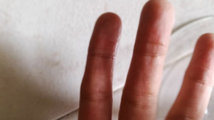 foto de una mano