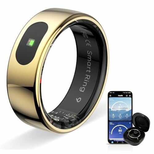Anillo inteligente Health Ring Pro 9 de oro rosa