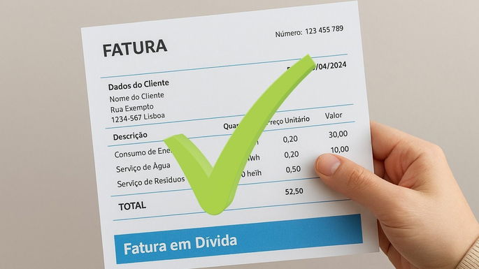 imagen de una factura