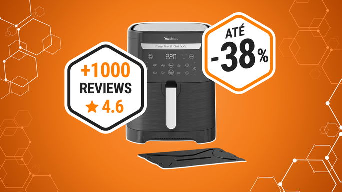Freidora Moulinex Air con 38% de descuento