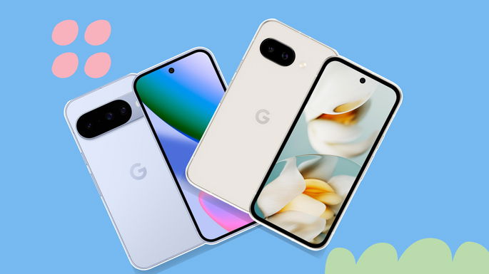 Imagen con Google Pixel 10 y Google Pixel 9a