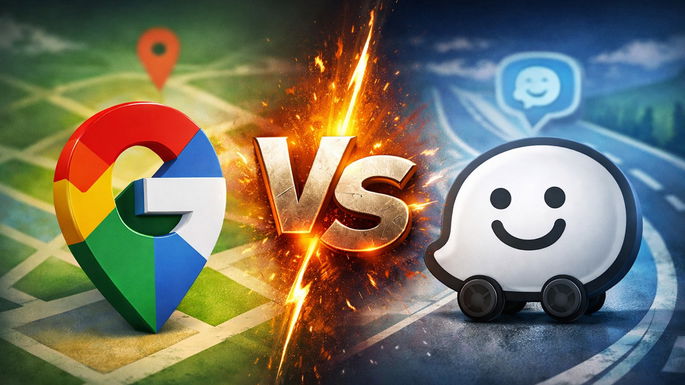 google mapas y waze