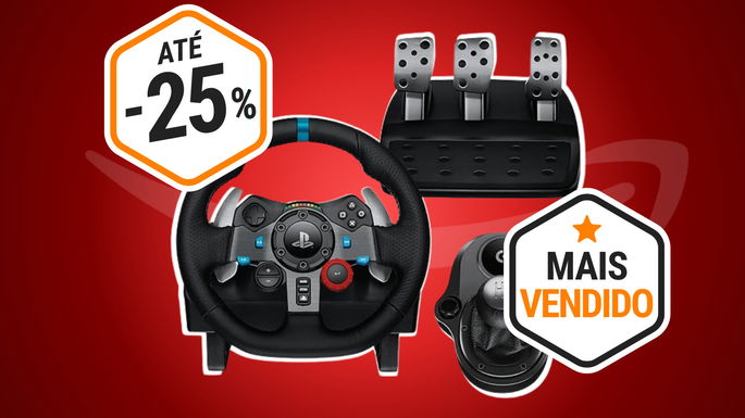 Volante compatible con PS5 con 25% de descuento