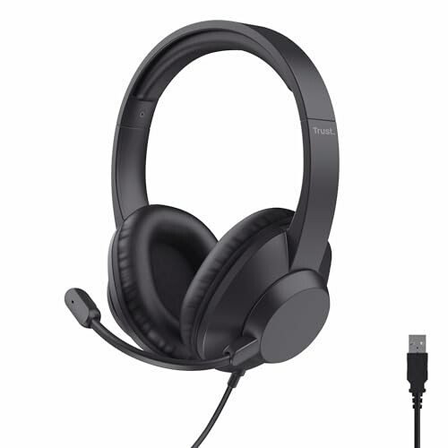Trust Roha II MAX Auriculares USB con Micrófono