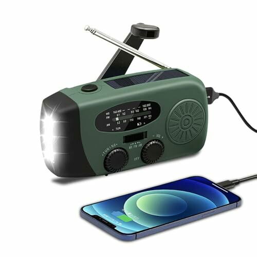 Radio de emergencia portátil
