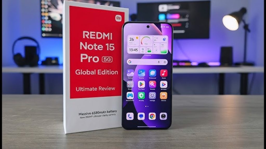 Pantalla amoled Redmi Note 15