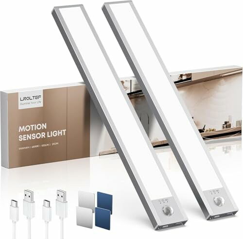 LROLTEF Luz LED para Gabinete 21CM 1500mAh