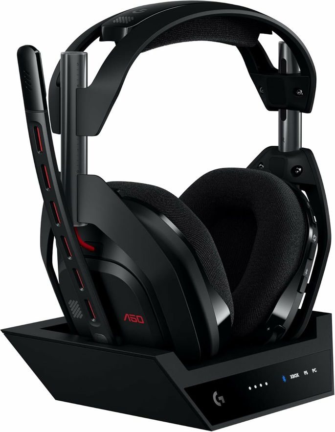 Logitech G Astro A50 Lightspeed - Auriculares para juegos - Negro