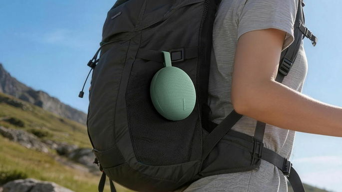 Xiaomi Bluetooth Essential en la mochila