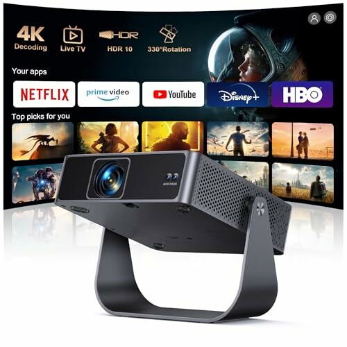 Proyector 4K Netflix + TV Directo