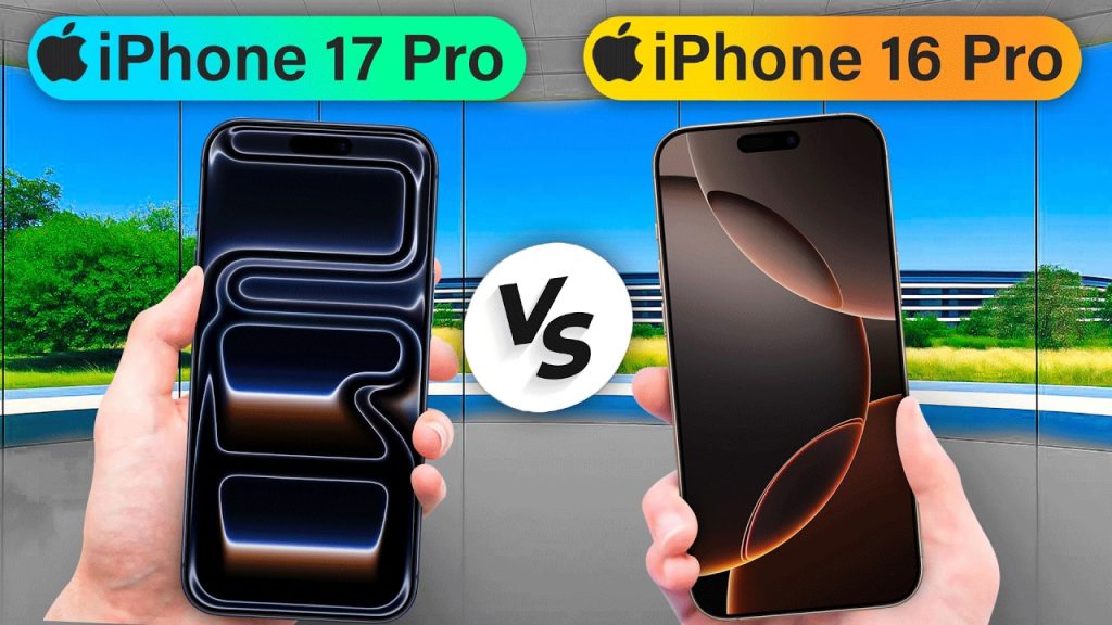 iPhone 17 Pro frente a 16 Pro