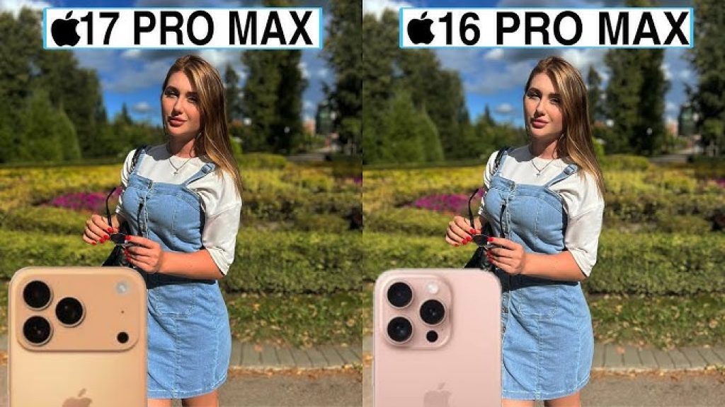 Vídeo del iPhone 17 Pro vs 16 Pro