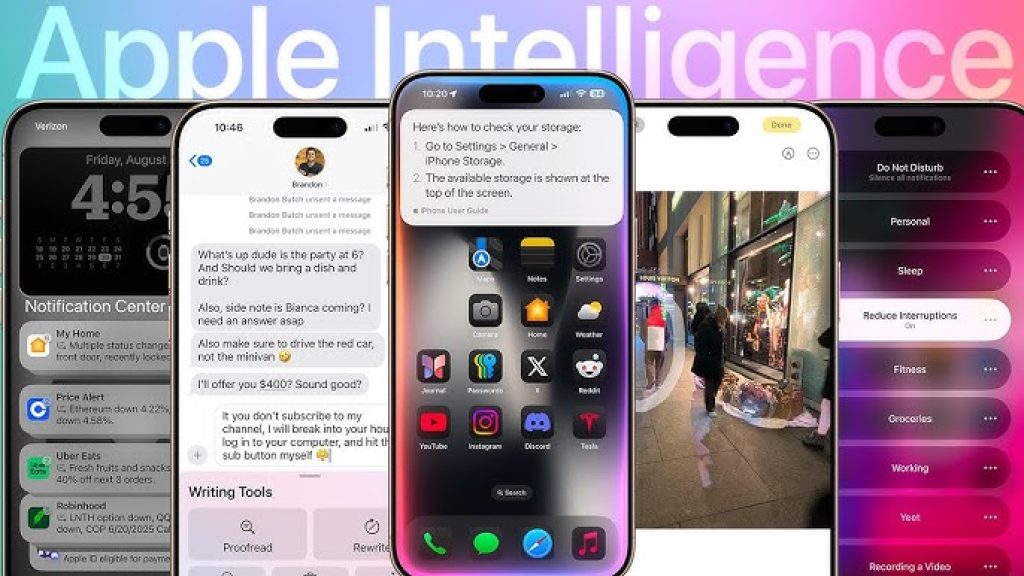 Cómo influyen las funciones de Apple Intelligence