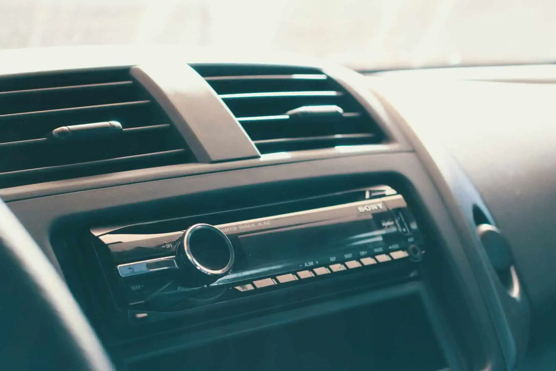 radio del coche