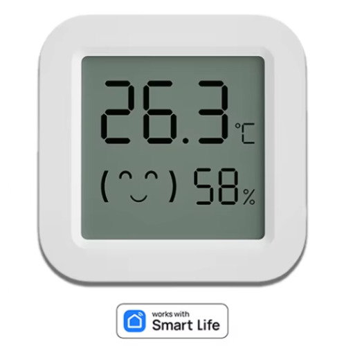 Sensor de temperatura y humedad Tuya ZigBee para el hogar