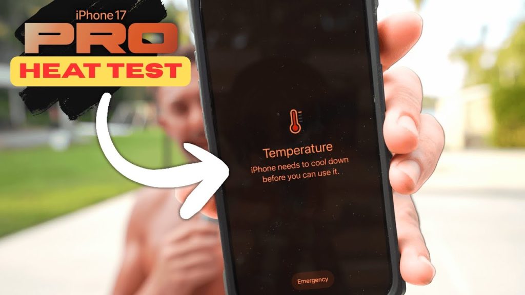 Titanio grado 5 iphone 17 pro calor