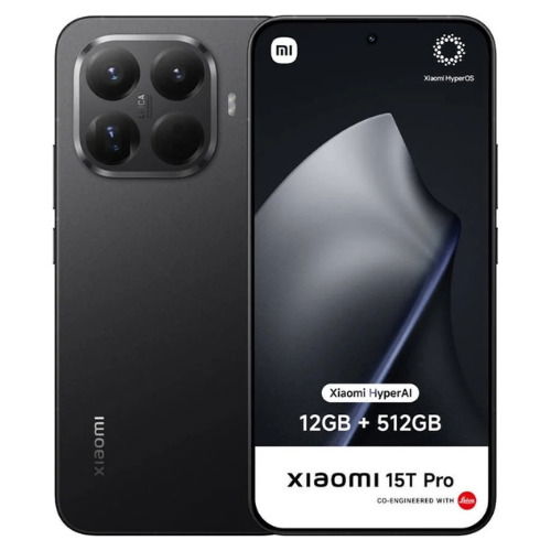 Smartphone XIAOMI 15T Pro (Caja Abierta Outlet - 6.83'' - 12 GB - 512 GB - Negro)