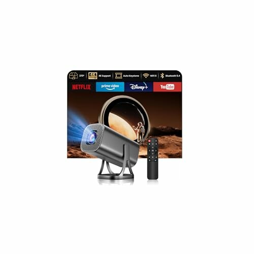 Proyector Portatil 1080P 4K WiFi 6 Bluetooth 5.4
