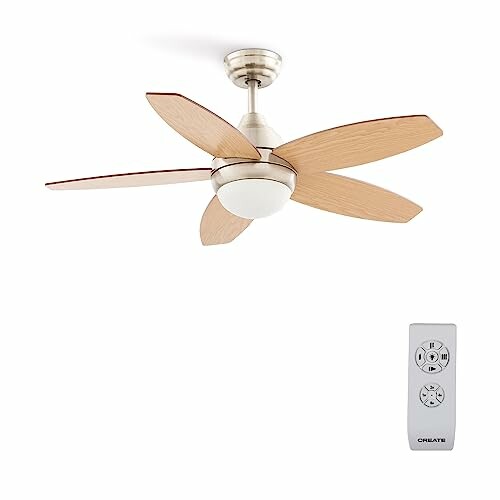 CREATE WINDFLOWOOD Ventilador de techo 60 W