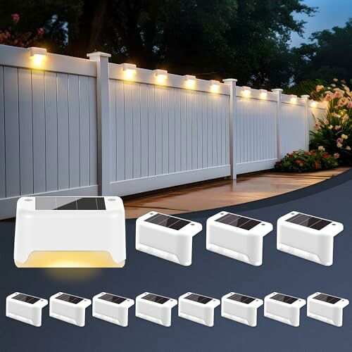 GIGALUMI Luz Solar Exterior Pack 12