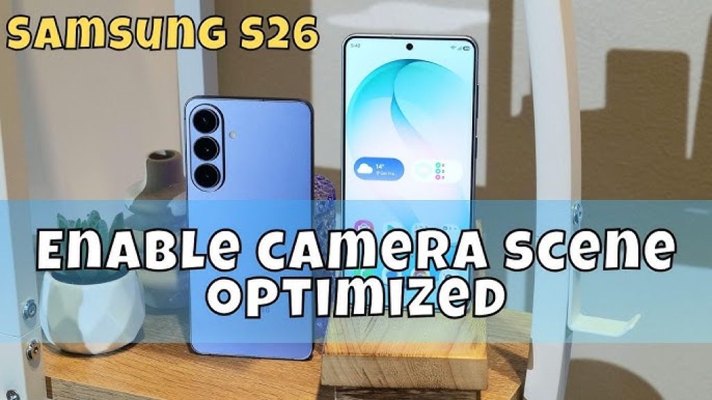 Reconocimiento de escena AI de la cámara Samsung S26