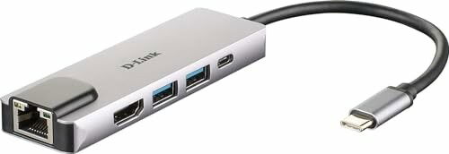 Concentrador USB C 5 en 1 D-Link DUB-M520