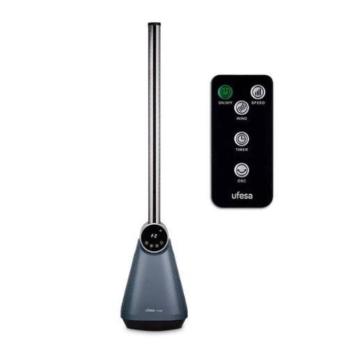 Ventilador de Pie UFESA Sin Aspas TK50 (50 W - Negro)