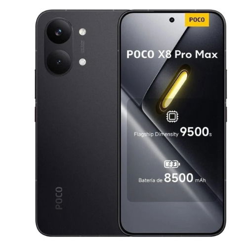 Xiaomi Poco X8 Pro Max 5G 256 GB Negro Pantalla Flow 6.83 AMOLED
