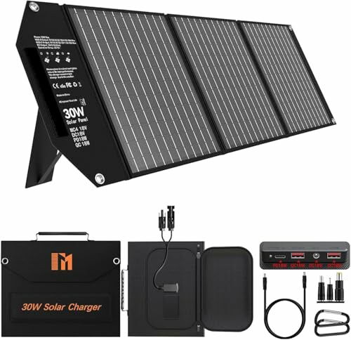 Panel Solar Portátil Mesuvida 30W