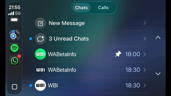 Apple CarPlayWhatsApp