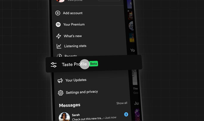 Perfil gustativo Spotify