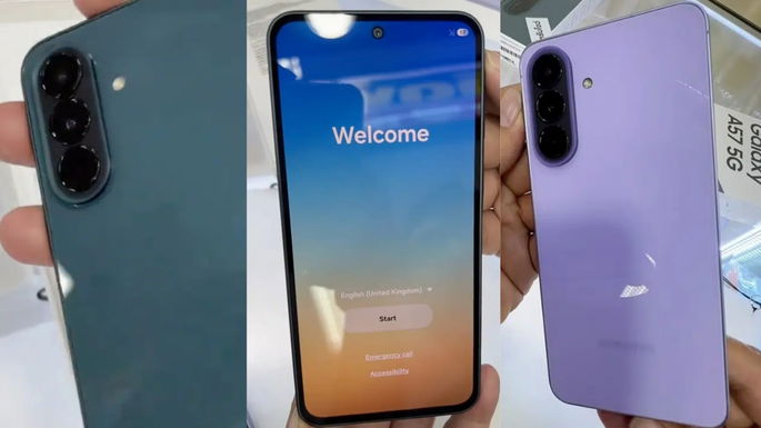 Galaxy A37 y A57 aparecen en videos con One UI 8.5