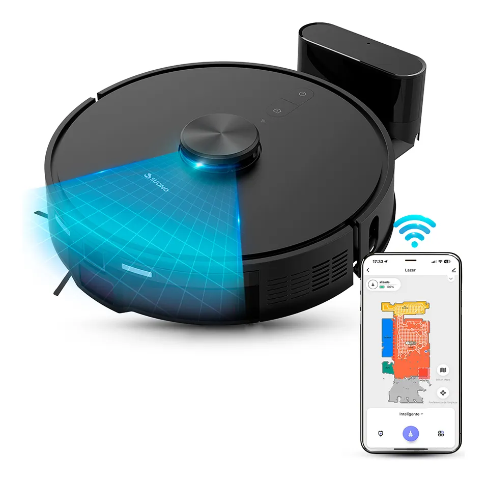 Hogar impecable y más tiempo con la aspiradora robot Suono Láser Plus