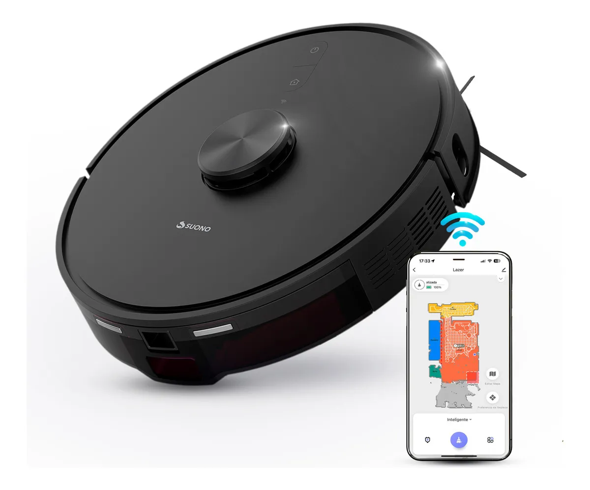 Hogar impecable y más tiempo con la aspiradora robot Suono Láser Plus