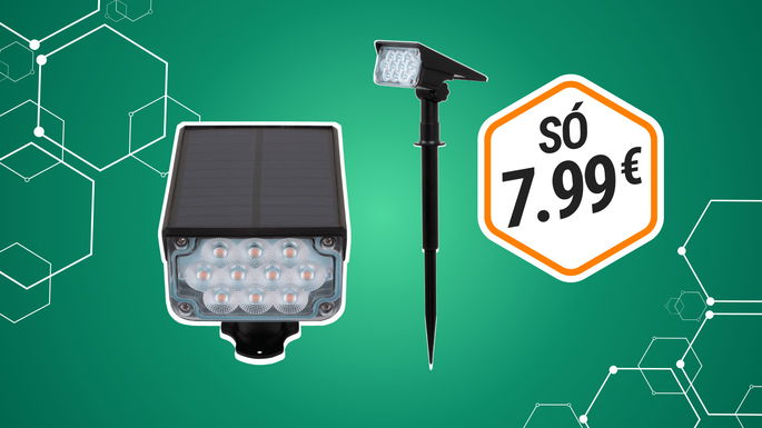 Foco LED CASALUX® con sensor crepuscular