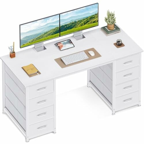 Coleshome Biombo Office 8 Cajones 120x48 cm
