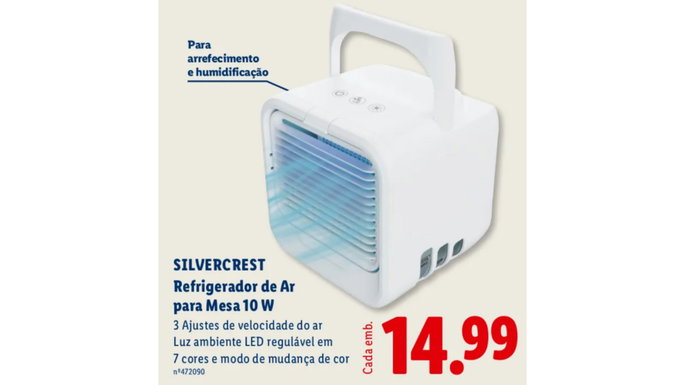 ventilador de aire por sólo 14,99 euros