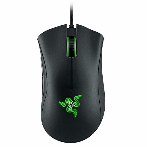 Razer DeathAdder Essential - Ratón gaming con sensor óptico, 6400 DPI